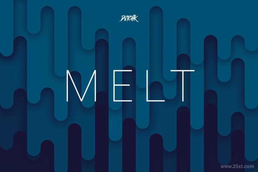 25xt-170380 MeltAbstractRoundedBackgroundsVol04z4.jpg