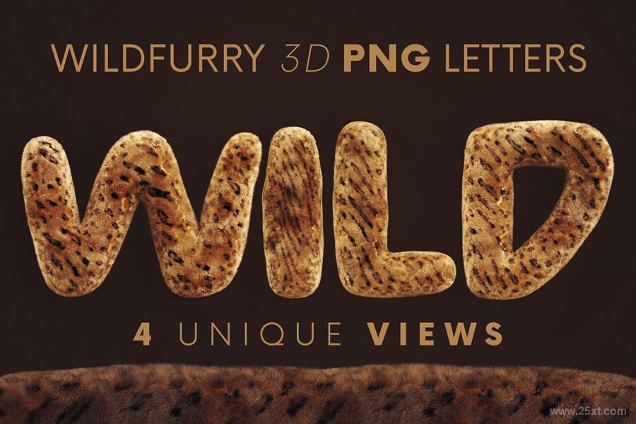 25xt-161049 Wild-Furry---3D-Letteringz2.jpg