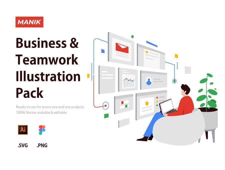 25xt-161180 MANIK-BusinessstrategyTeamworkIllustrationPackz3.jpg