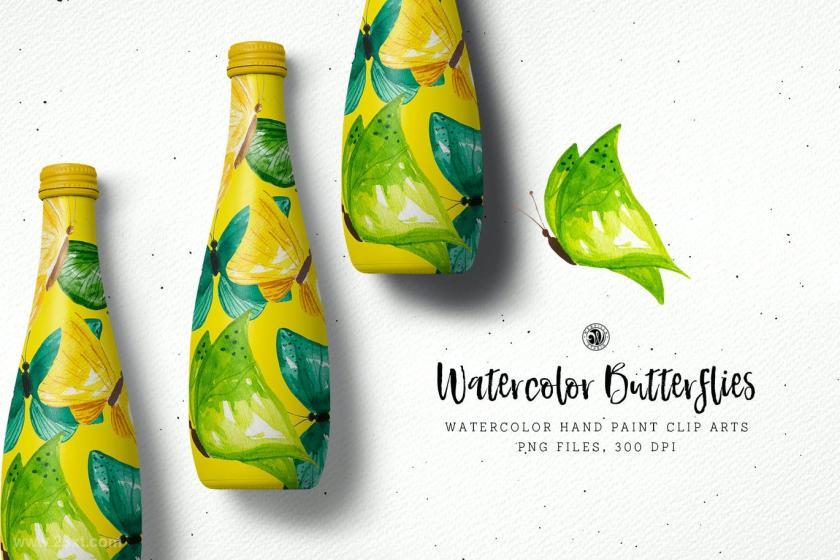 25xt-170023 WatercolorButterfliesz3.jpg
