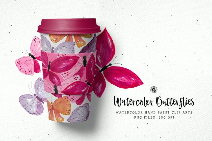 25xt-170023 WatercolorButterfliesz4.jpg