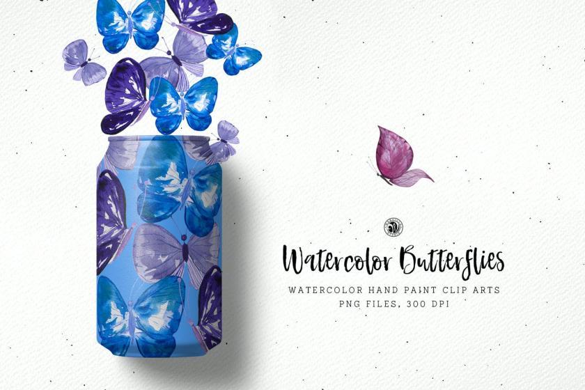 25xt-170023 WatercolorButterfliesz5.jpg