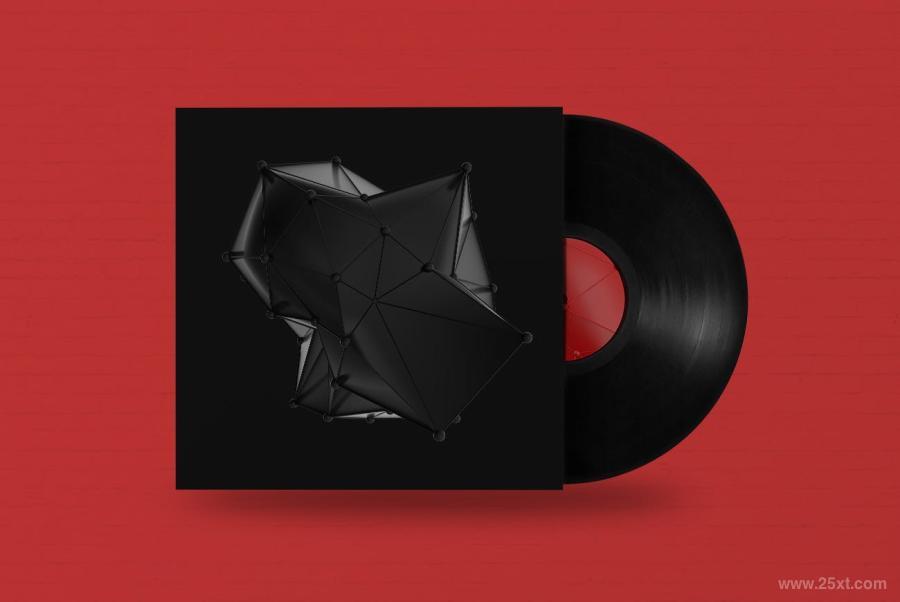 25xt-5050443 Abstract-Polygon-Shape-Red-And-blackz7.jpg