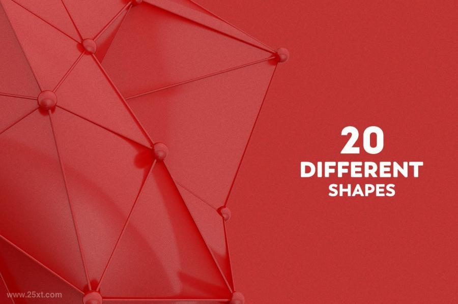 25xt-5050443 Abstract-Polygon-Shape-Red-And-blackz8.jpg