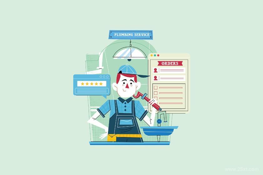 25xt-170736 PlumbingServiceGraphicsIllustrationz3.jpg