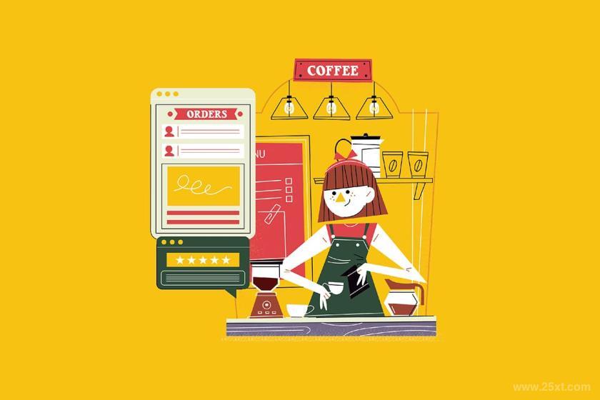 25xt-170741 CoffeeShopGraphicIllustrationz3.jpg