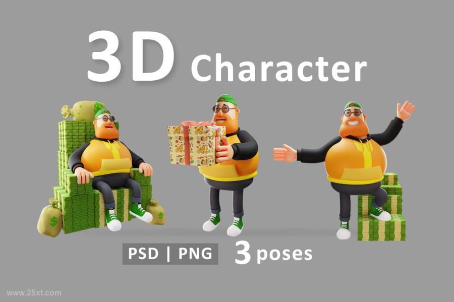 25xt-161342 Man---Fat-Man-3d-Illustration-With-Different-Posez2.jpg
