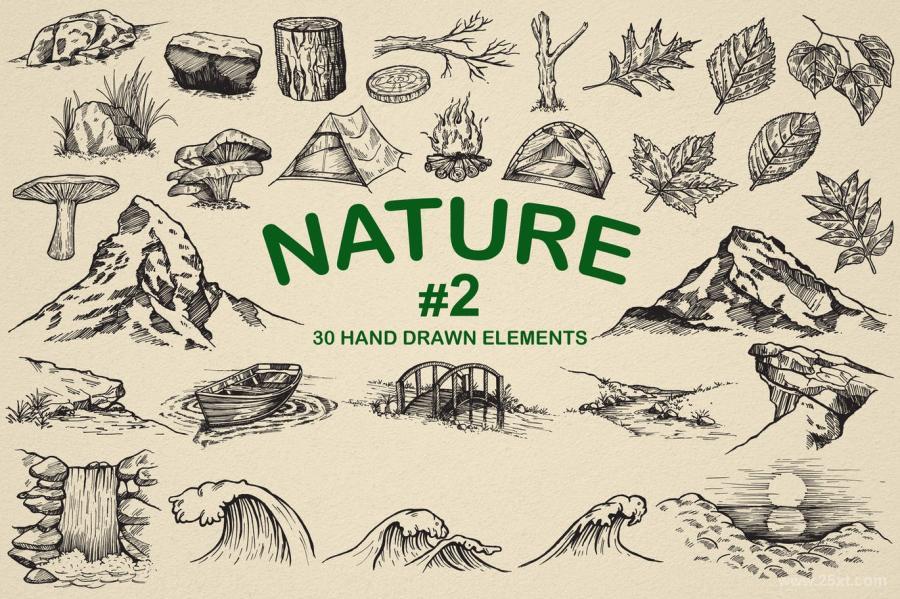 25xt-161620 Nature-Forest-Hand-drawn-Elements-2z2.jpg
