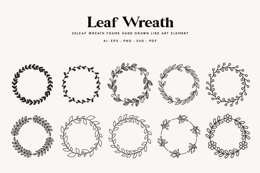 25xt-161626 20-Leaves-Wreath-and-Laurels-Elementz3.jpg
