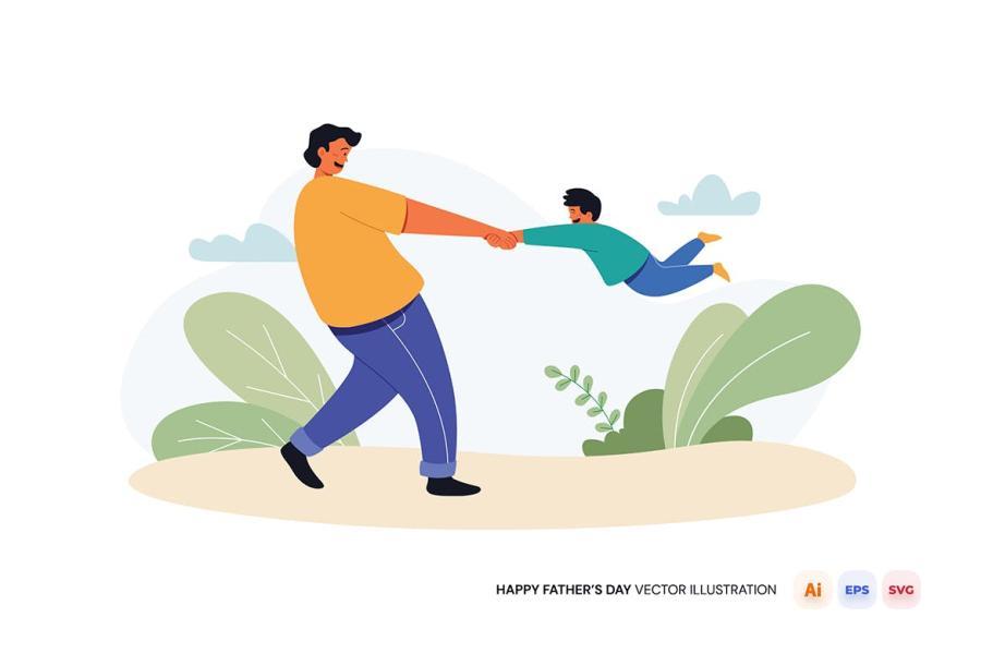 25xt-161746 Happy-Fathers-Day-Vector-Illustrationz3.jpg