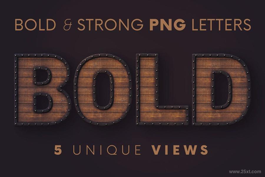25xt-161227 Bold--Strong---3D-Letteringz3.jpg