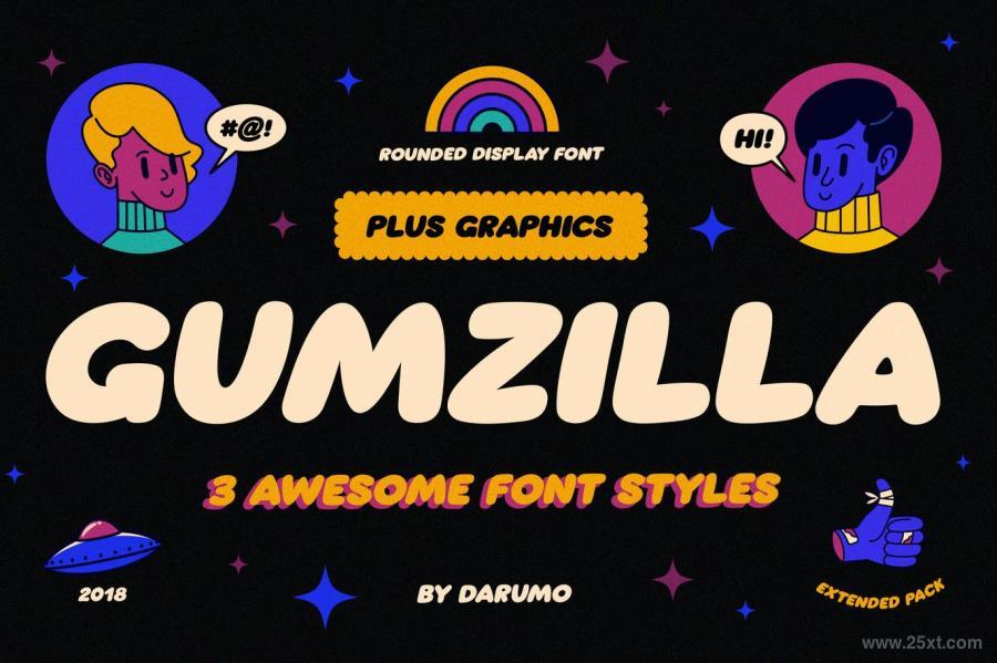 25xt-161279 Gumzilla-Font-Plus-Graphic-Packz2.jpg