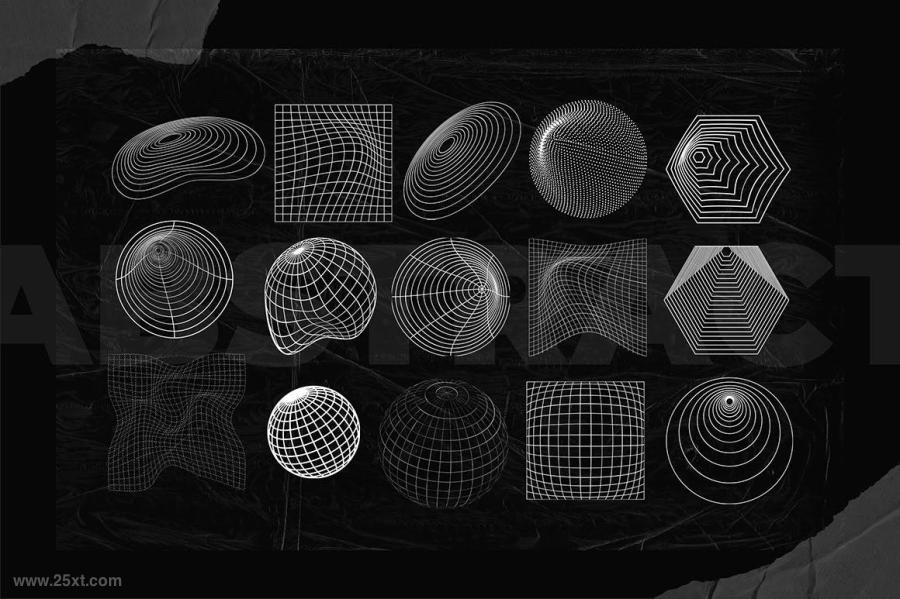 25xt-128609 Abstract-Futuristic-Shapes-Collectionz3.jpg