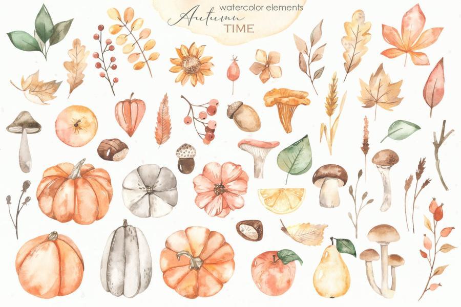 25xt-128622 Autumn-time-Watercolor-collectionz4.jpg
