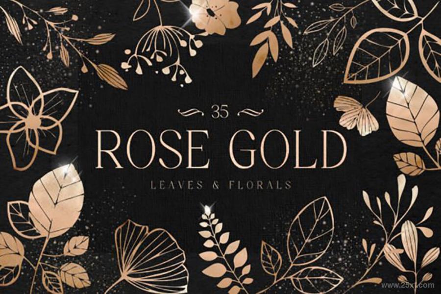 25xt-128471 Rose-Gold-leaves-Florals-Foil-Elements-Copper-Hand-Drawnz2.jpg