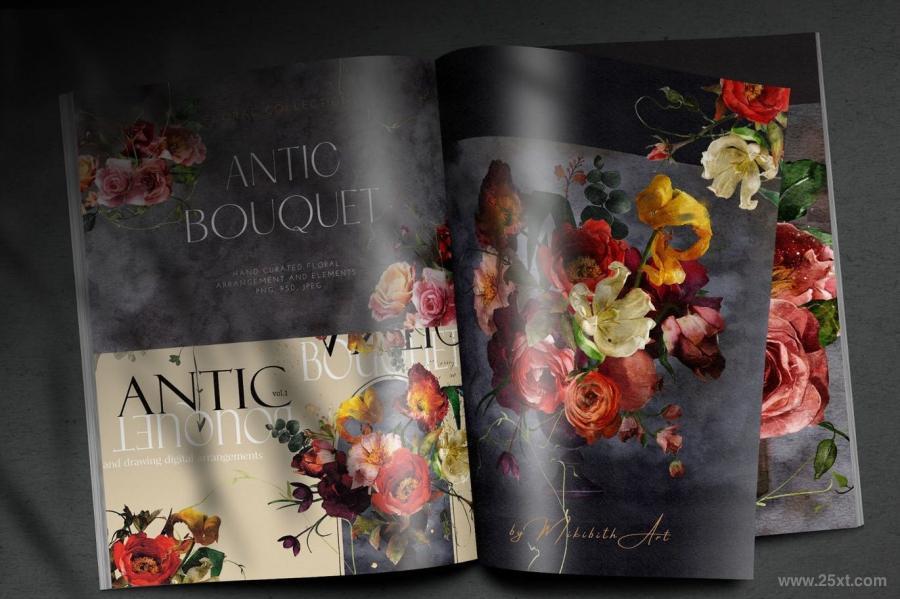 25xt-128847 Antic-Bouquet-arrangementsz8.jpg