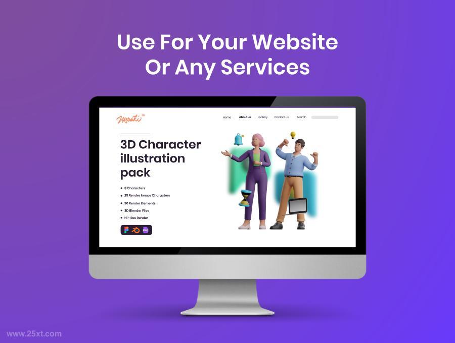 25xt-170794 3DBusinessIllustrationCharacterPackz4.jpg