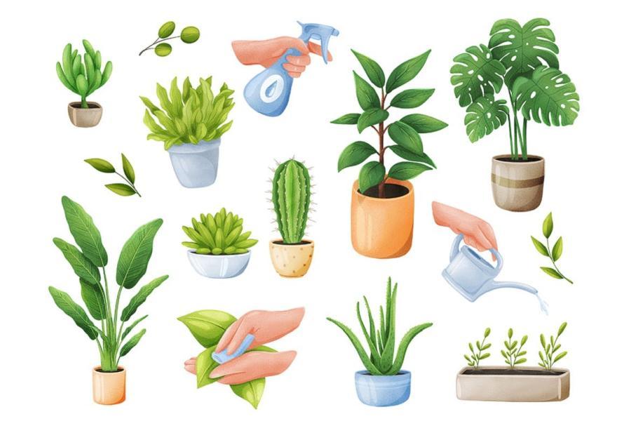 25xt-170818 Green-Plants-Realistic-Stickers-Setz2.jpg