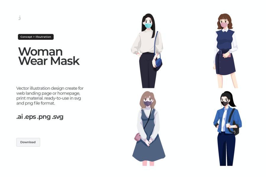 25xt-170821 Woman-wearing-facemask---Illustrationz2.jpg