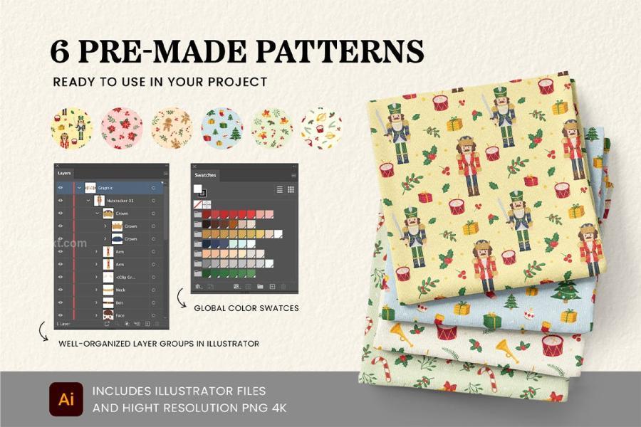 25xt-162592 Christmas-Nutcracker-Vector-Illustrationsz6.jpg