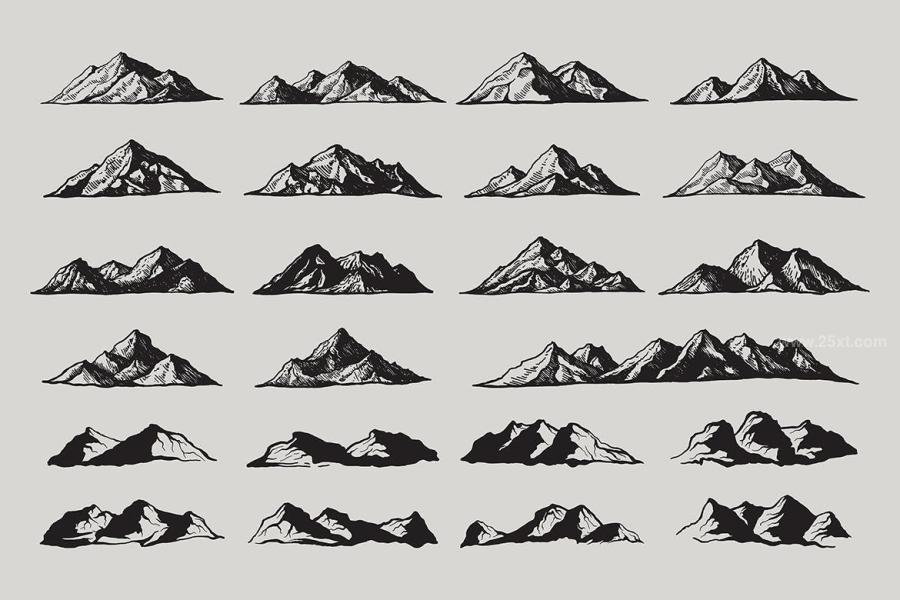 25xt-162671 Mountain-forest-hand-drawn-elementsz4.jpg