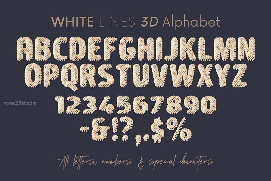 25xt-162761 White-Lines---3D-Letteringz3.jpg