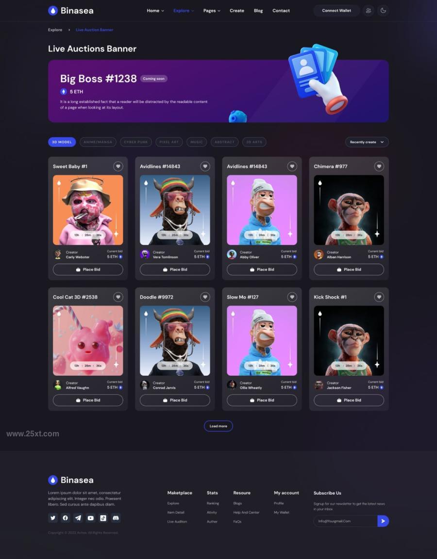 25xt-162500 Binasea--NFT-Marketplace-Templatez4.jpg