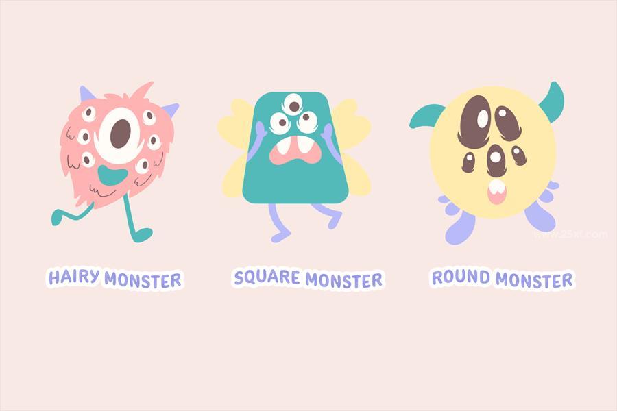 25xt-163175 Colorful-cute-monsters-illustration-setz3.jpg