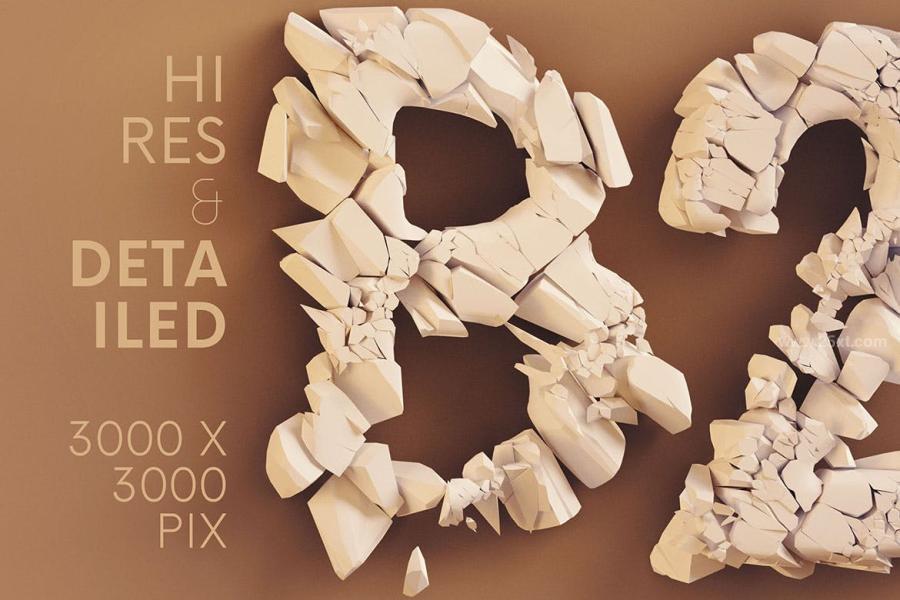 25xt-163281 Crushed-White-Stone---3D-Letteringz3.jpg