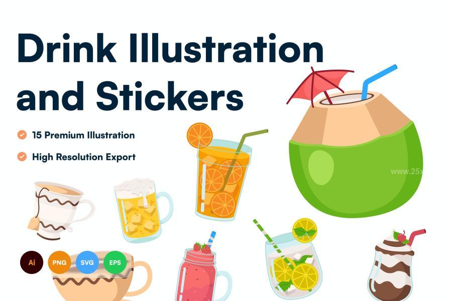 25xt-163578 Drinks-Illustration--Stickersz2.jpg