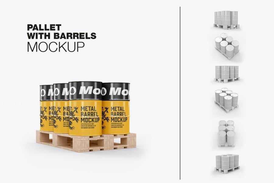 25xt-163603 Oil-Barrels-with-Pallet-Mockupz2.jpg
