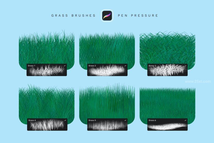 25xt-163674 Grass-Procreate-Brushesz3.jpg