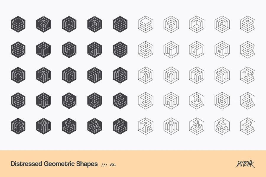 25xt-163466 Distressed-Geometric-Shapes-V01z8.jpg