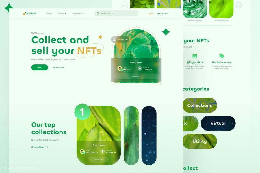 25xt-487202 Collect---NFT-Marketplace-Landing-Pagez3.jpg