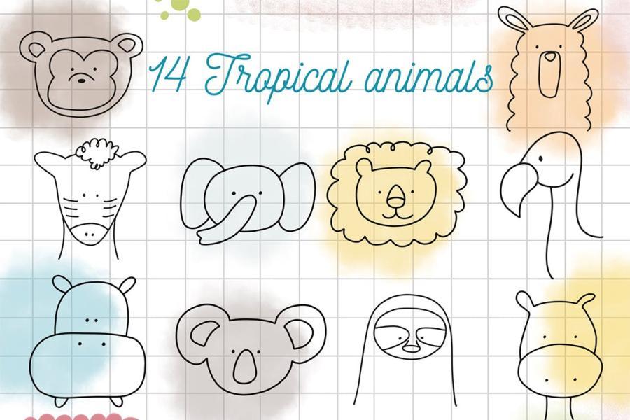 25xt-487260 Cute-animals-Procreate-stampsz8.jpg