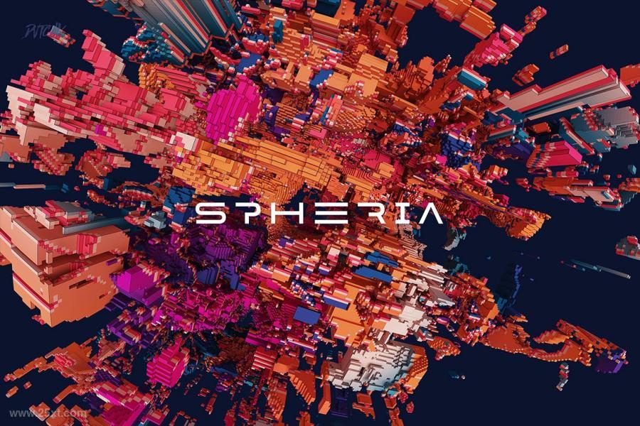25xt-487287 Spheria-Abstract-3D-Spheres-Vol-01z11.jpg