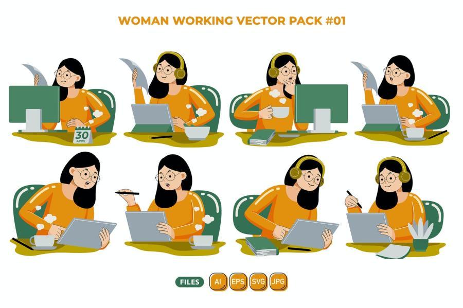 25xt-488025 Woman-Working-Vector-Pack-01z2.jpg