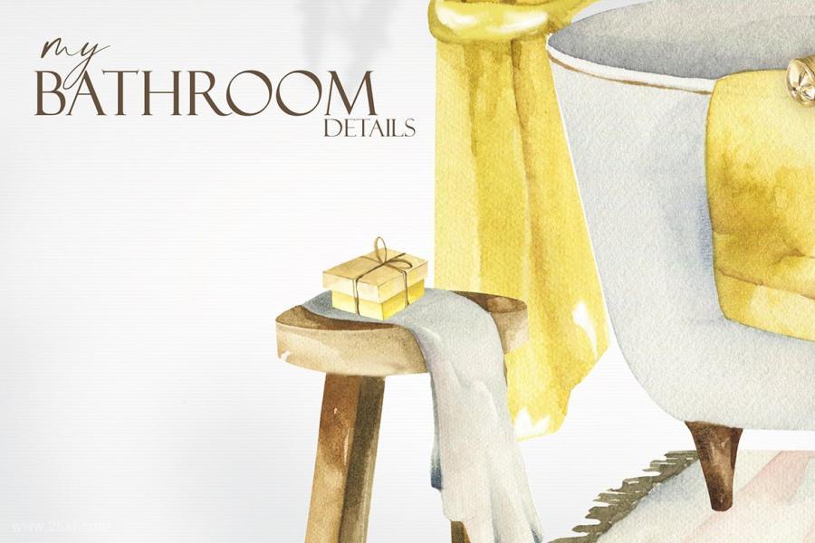 25xt-488281 Watercolor-Spa-Bathroom-clipart-Trendy-elementsz4.jpg