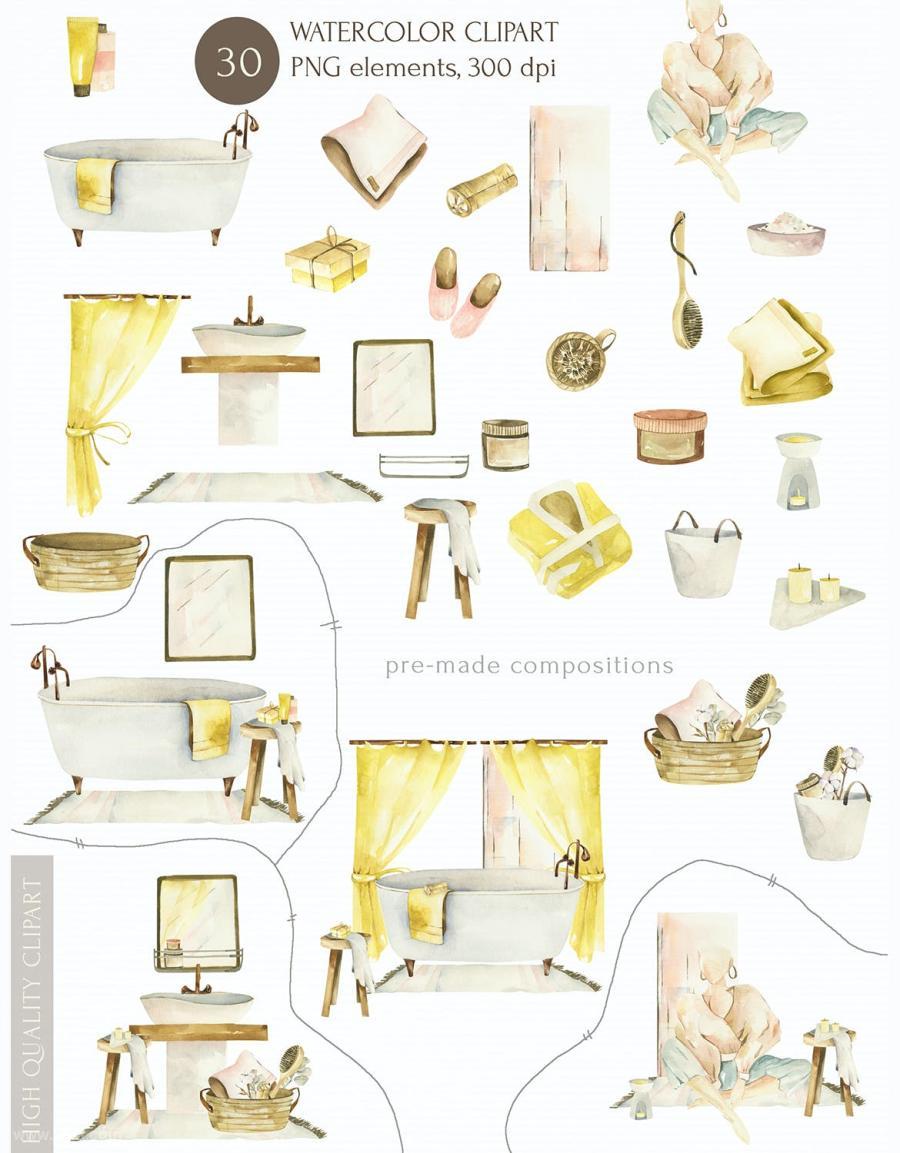 25xt-488281 Watercolor-Spa-Bathroom-clipart-Trendy-elementsz9.jpg