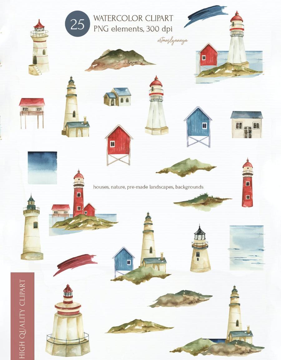 25xt-488289 Watercolor-Lighthouses-clipart-Landscapes,-oceanz3.jpg