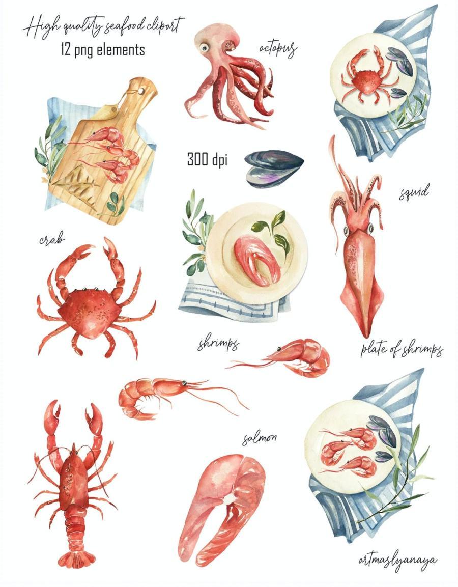 25xt-488625 Watercolor-Seafood-clipartz5.jpg