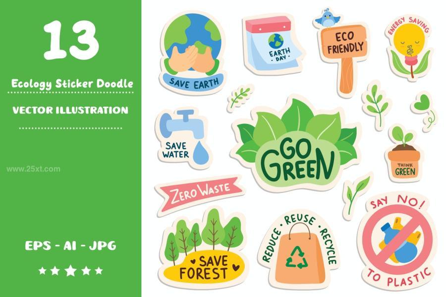 25xt-488629 Set-of-Ecology-Sticker-Doodlez2.jpg