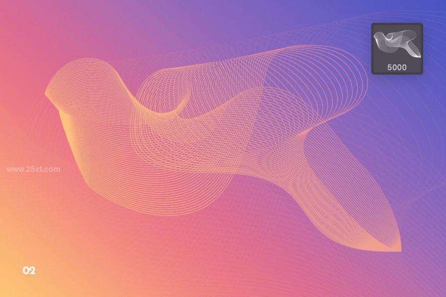 25xt-170996 Grid-Wave-Objects-Photoshop-Brushesz3.jpg