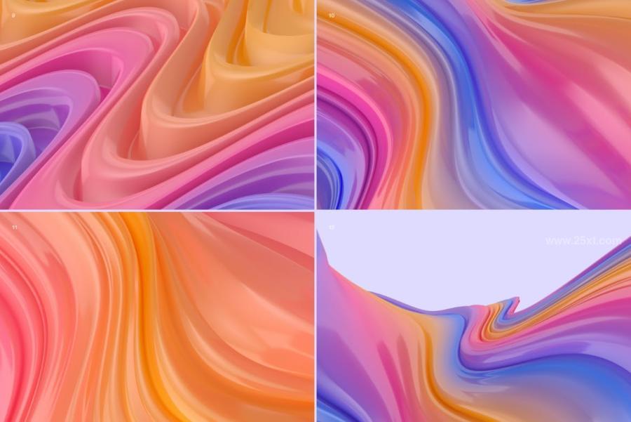 25xt-171097 Abstract-3D-Wavy-Striped-Backgrounds---Colorfulz9.jpg