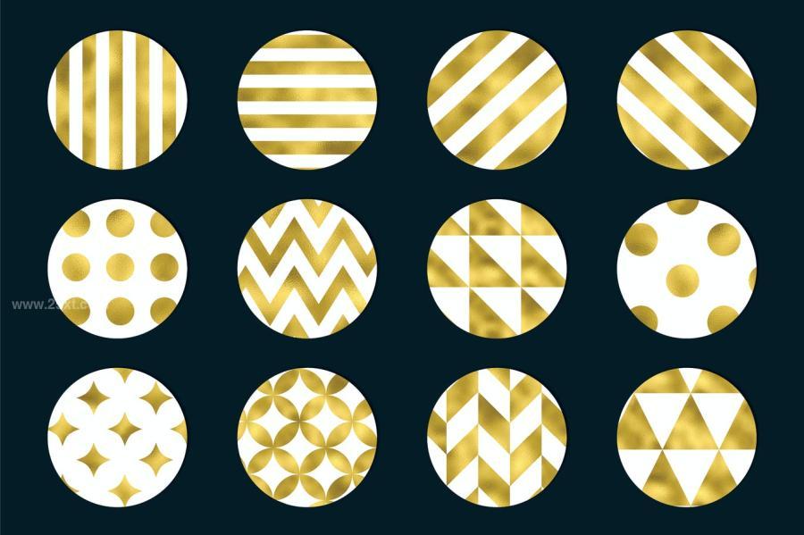 25xt-171532 Gold-Foil-Geometric-PSD-Patternsz4.jpg