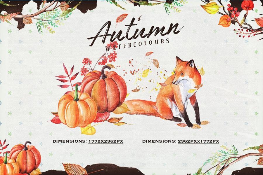 25xt-171593 Autumn-Watercolour-Wreaths--Clipartz4.jpg
