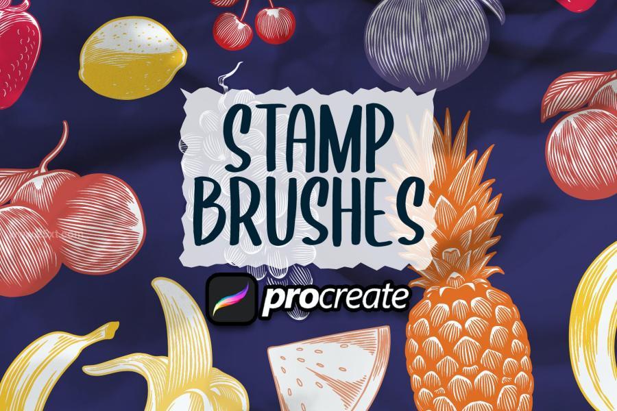 25xt-172210 Tropical-Fruit-Brush-Stamp-Procreatez3.jpg
