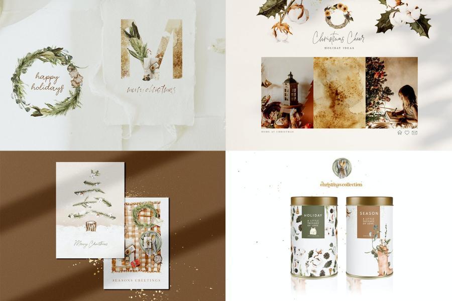 25xt-172337 Bohemian-Christmas-Watercolor-Setz6.jpg
