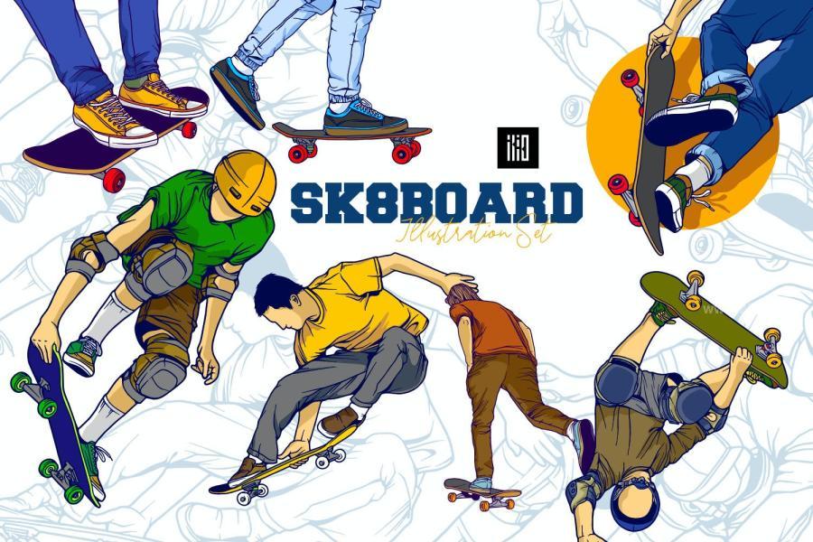 25xt-162216 Skateboard-Illustration-Line-Art-Bundlesz2.jpg