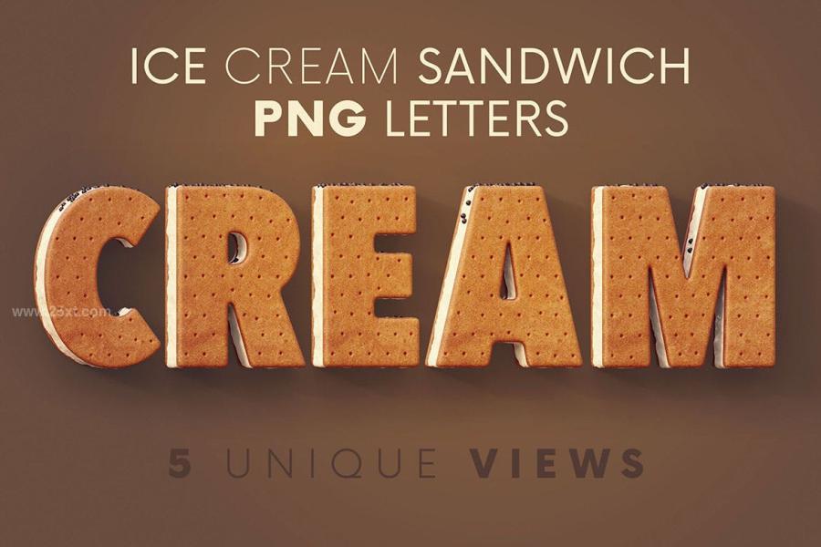 25xt-162277 Ice-Cream-Sandwich---3D-Letteringz2.jpg